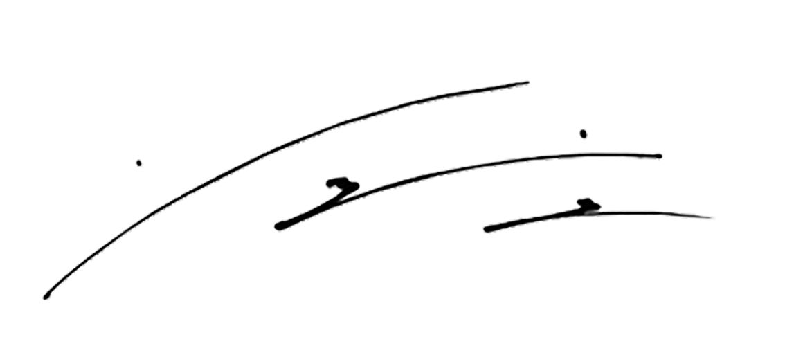 Lee Min-ho's signature