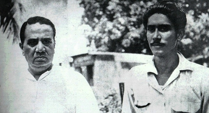 Mujib with his mentor Suhrawardy