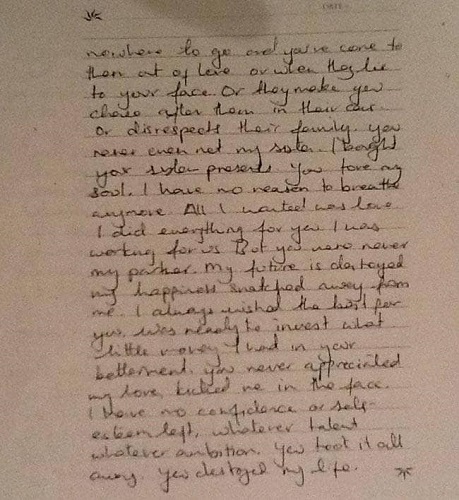 Page 4 of Jiah Khan's suicide note