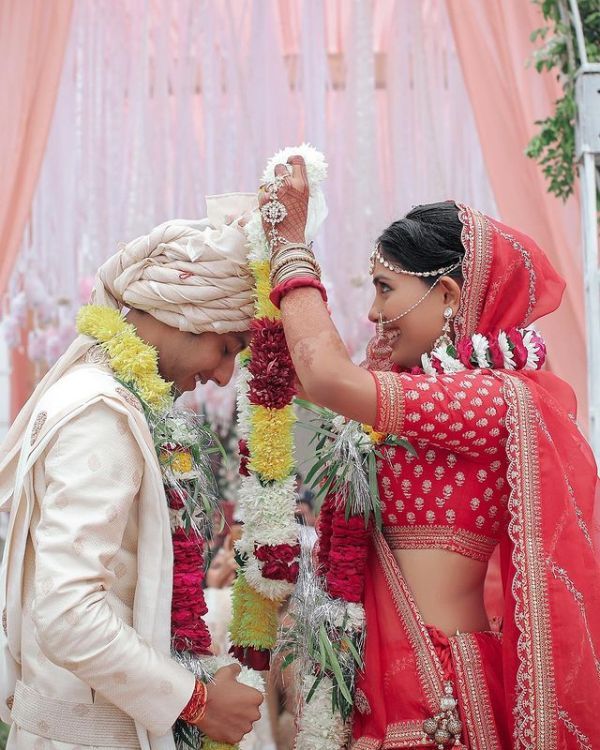 Picture of Harshvardhan during his marriage