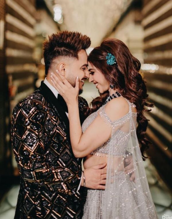 Pria Beniwal and Millind Gaba's engagement picture