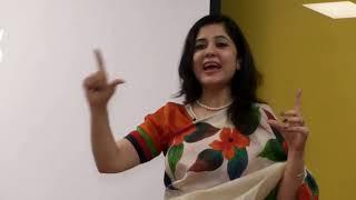 Saira Shah during a TEDx session