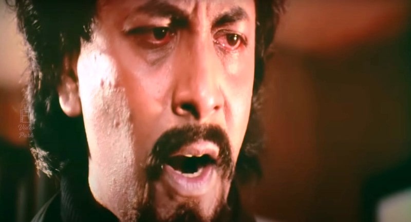 Salim as Zinda in the film, Vetri Vizha