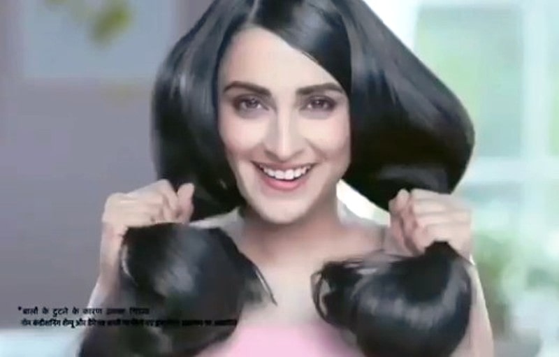 Vaishali Malahara in the Himalaya hair care ad