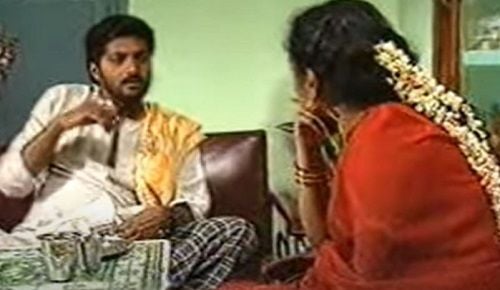 A snippet of Prakash Raj from the TV serial Bisilu Kudure