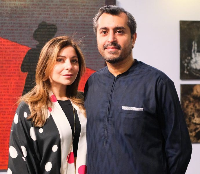Gautam Hathiramani with Kanika Kapoor