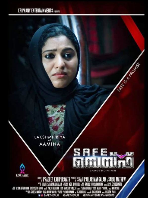 Lakshmi Priya as Aamina in Safe (2019)