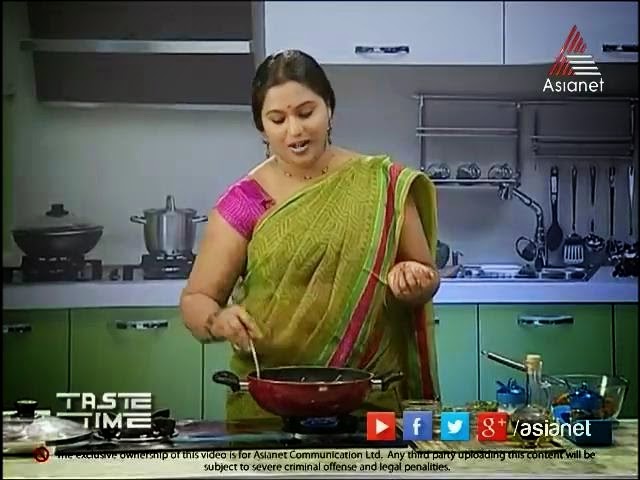 Lakshmi Priya on the show Taste Time