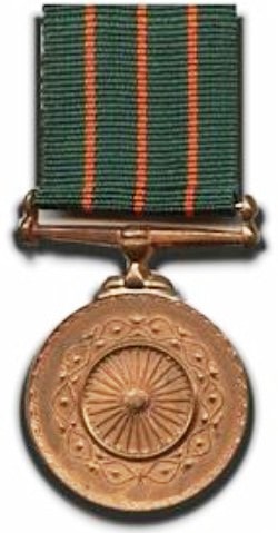 Shaurya Chakra medal