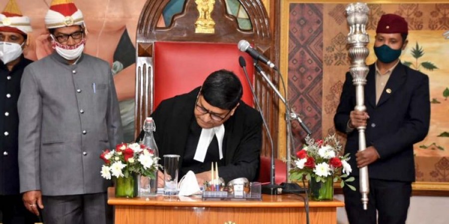 Sudhanshu Dhulia sworn in as the Chief Justice of the Gauhati High Court