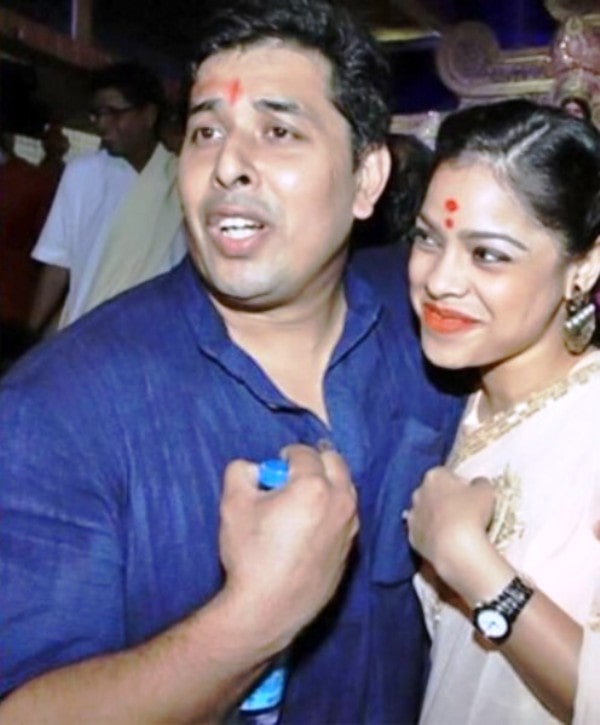 Sumona Chakravarty with Samrat Mukerji