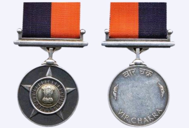 Vir Chakra medal