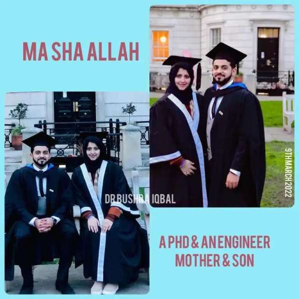 Ahmad Aamir's mother's post about his graduation