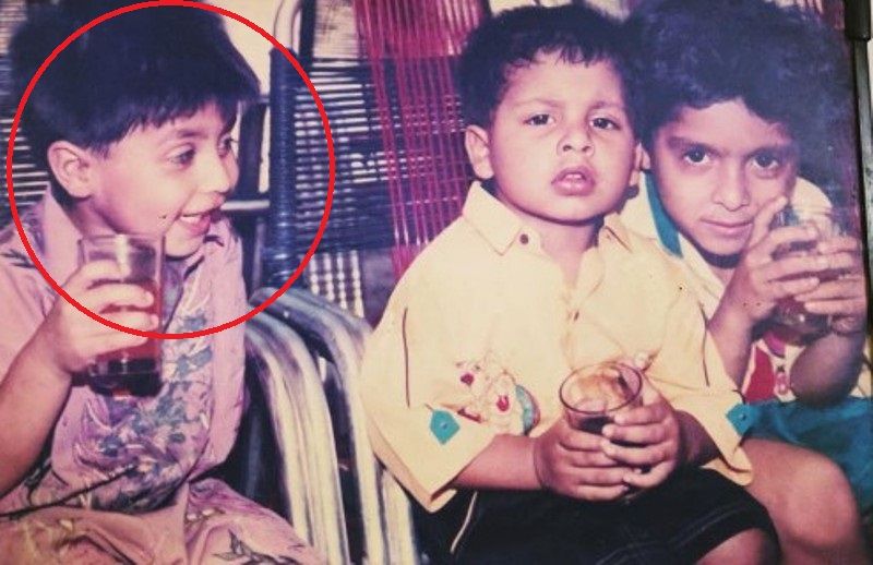 Arjun Harjai in childhood