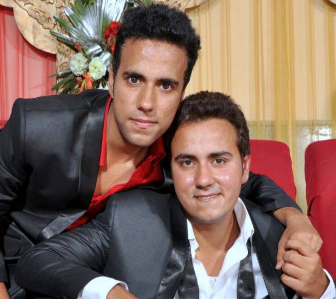 Ashu Ghai with his brother 