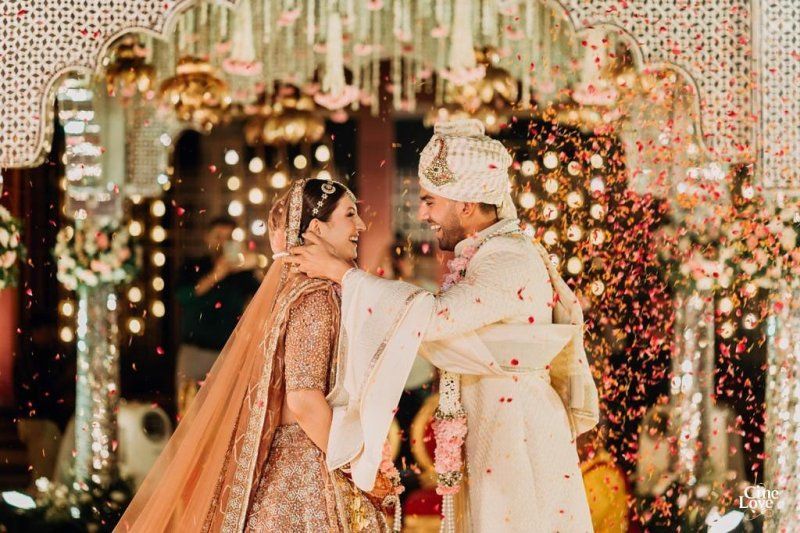 Deepak Chahar and Jaya Bhardwaj wedding photo