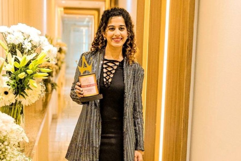 Kamiya Jain awarded as Top Influencer of the Year