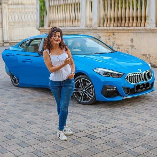 Kamiya Jain with her BMW 2 series couple