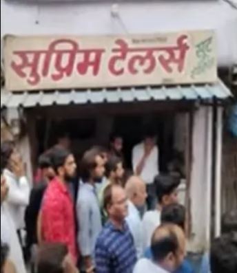 Kanhaiya Lal's shop in Dhan Mandi area of ​​Bhoot Mahal