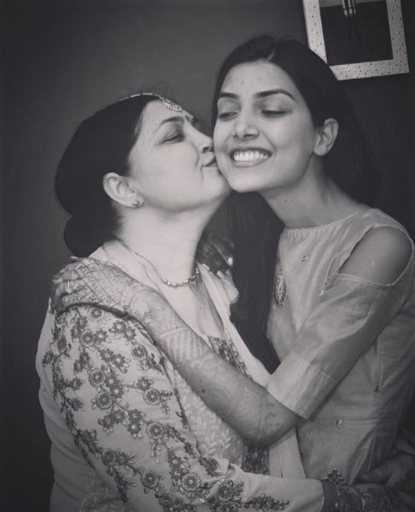 Meena Kaushal with her daughter-in-law