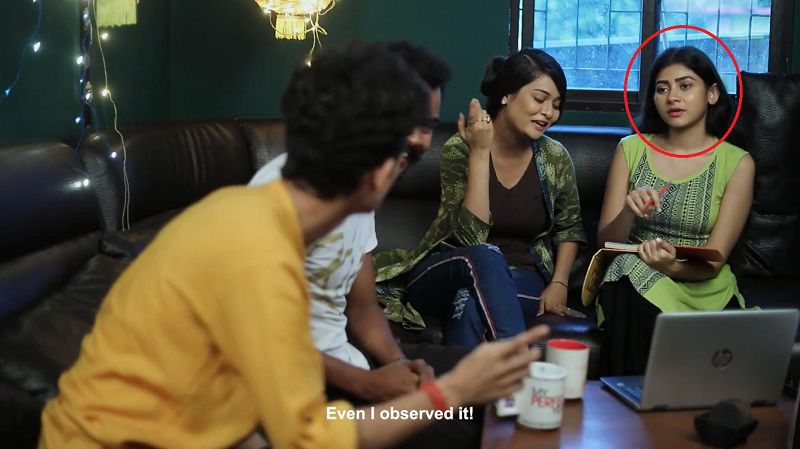 Prantika Das in the Bengali short film 'Jai Hind'