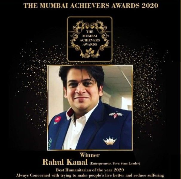 Rrahul Narain Kanal wins Mumbai Achievers Award