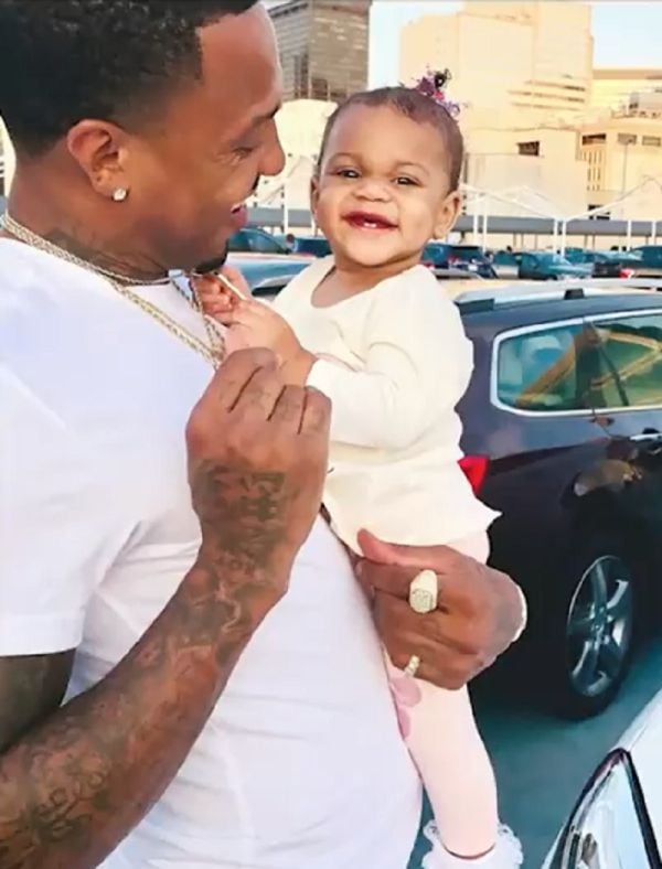 The rapper's trouble with his daughter