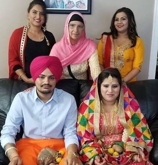Viral photo of Sidhu Moose Wala's wedding