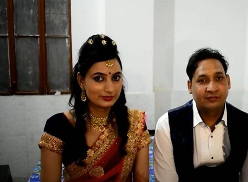 Suresh Albela and his wife