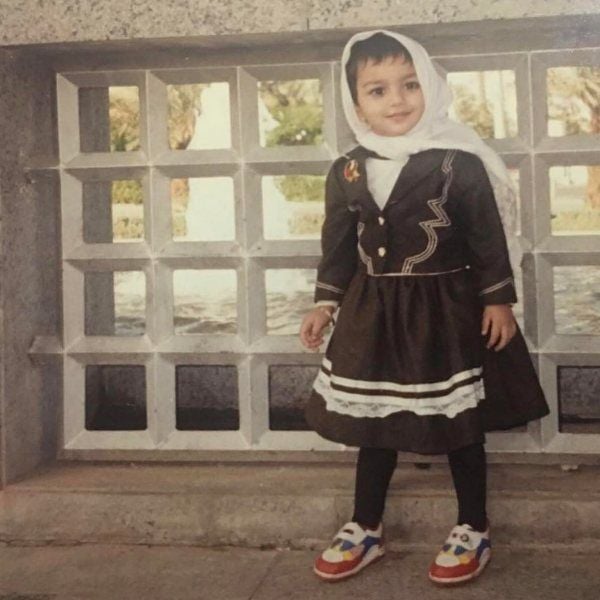 Childhood Picture of Syeda Tuba Anwar
