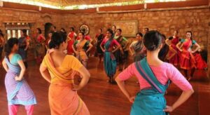 A glimpse of dance class at Nrityagram