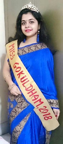 Anushka Banerjee as Miss Gokuldham 2018