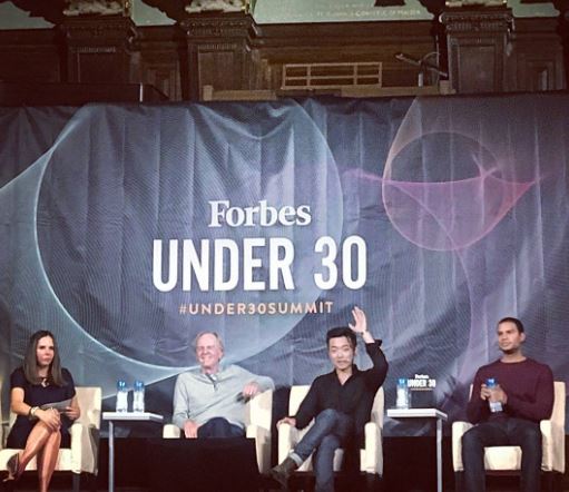 Carl Pei at Forbes 30 Under 30 Summit