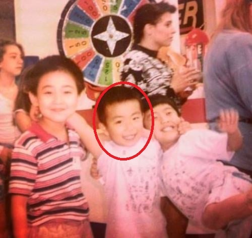 Carl Pei's childhood picture
