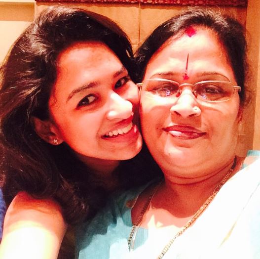 Misha Ghoshal and her mother