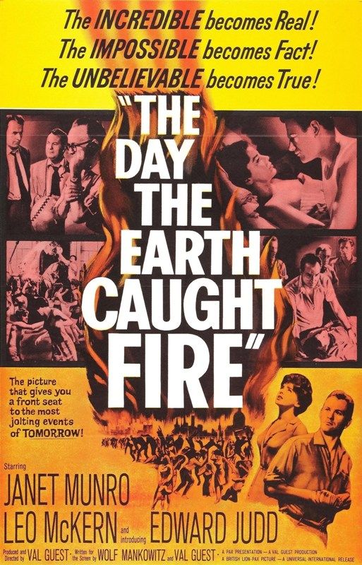 Poster of the film 'The Day the Earth Caught Fire'