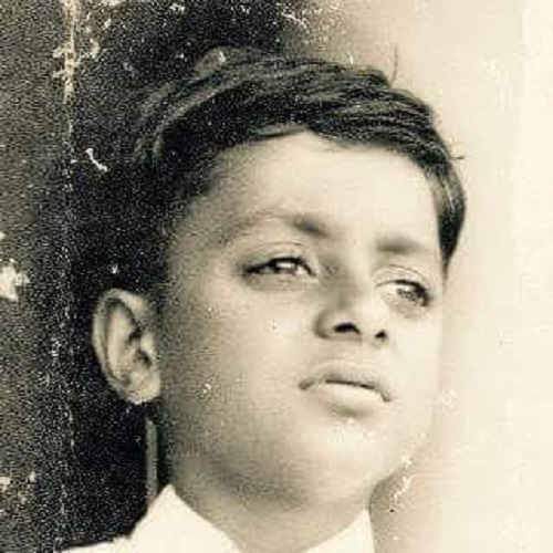 Pratap Pothen's childhood picture
