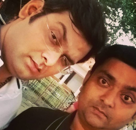 Rohit Ranjan with his brother