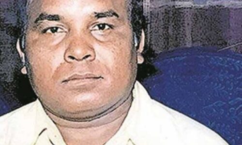 Itishree Murmu's father Shyam Charan Murmu