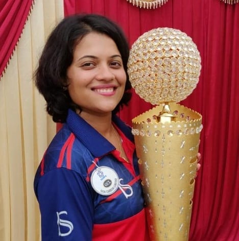 Bhakti Kulkarni on winning the 2019 National Women's Senior Chess Championshipweight Karaikudi, Tamil Nadu