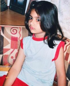 Childhood picture of Anushka Luhar