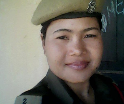 Nayanmoni Saikia in forest officer uniform