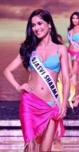 Ojasvi Sharma at the Liva Miss India 2021 beauty pageant