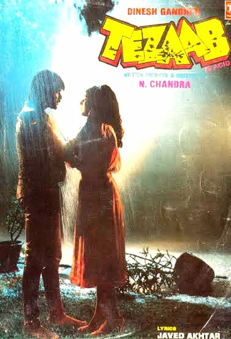 Poster of the film 'Tezaab'