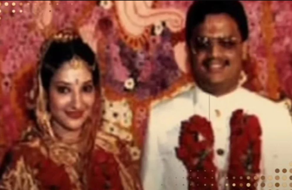 Rekha and Rakesh's Jhunjhunwala's wedding picture