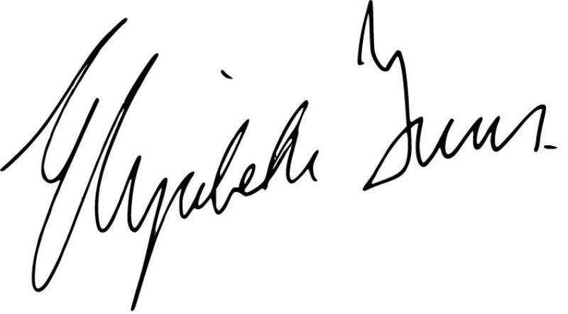 Signature of Liz Truss