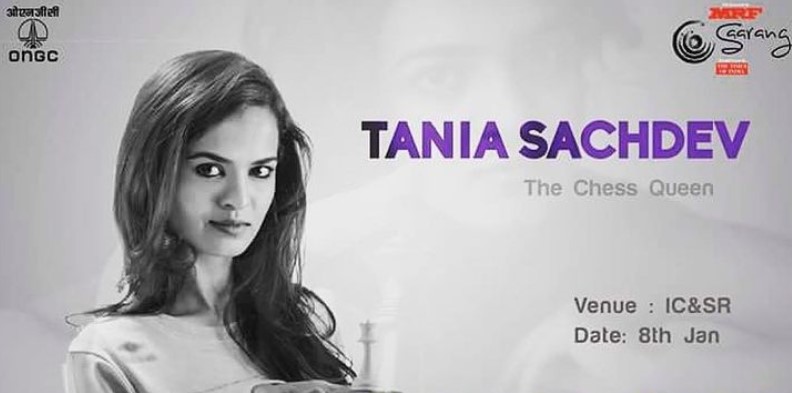 Tania Sachdev on the invitation of a public speaking event