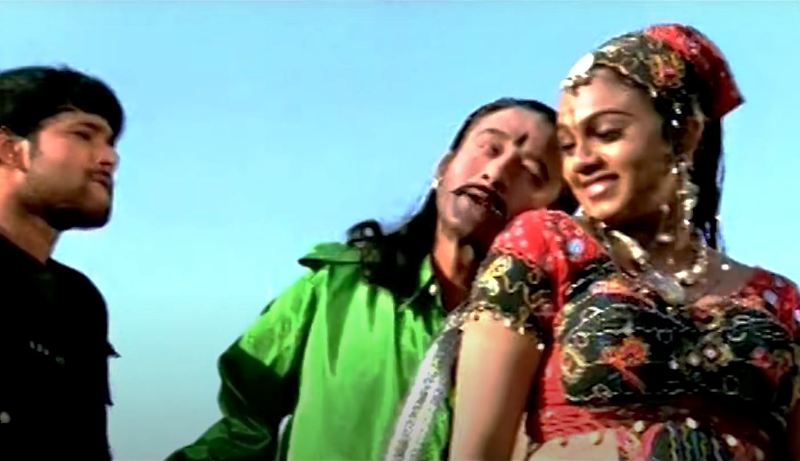 Abhinayashree and Hara Patnaik in song Aa Mane Anandapur from the film Pagala Premi (2007)