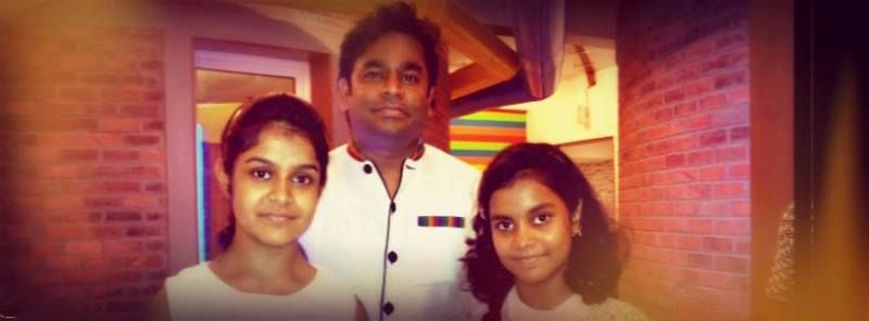 Antara Nandy (left) and A.R. Rahman, musician and the founder of KM College of Music & Technology