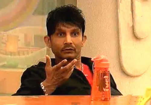 Kamaal R Khan in Bigg Boss 3 while he was having a verbal fight with his co-contestant